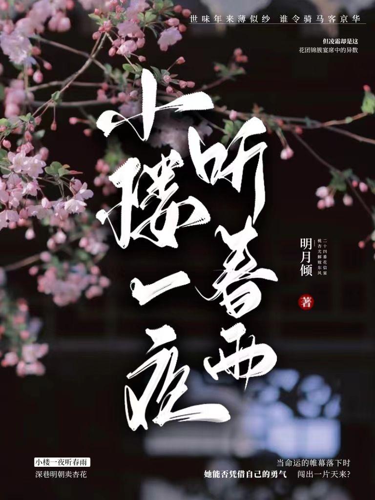 小楼一夜听春雨 深巷明朝卖杏花的意思
