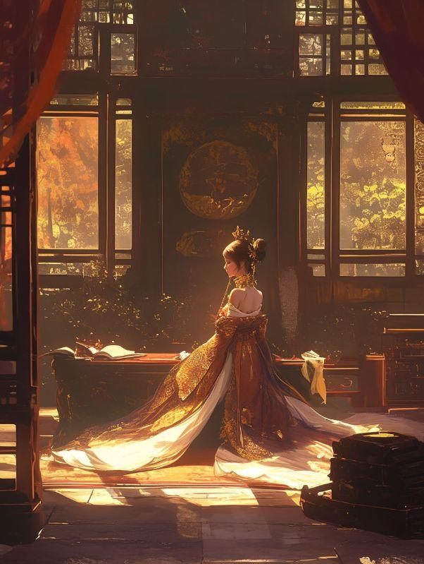 晚风吹尽朝来雨暗示什么