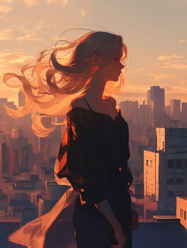 你本无意穿堂风配图