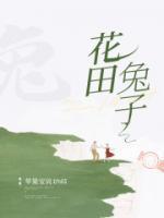兔子与蓝色花田图片