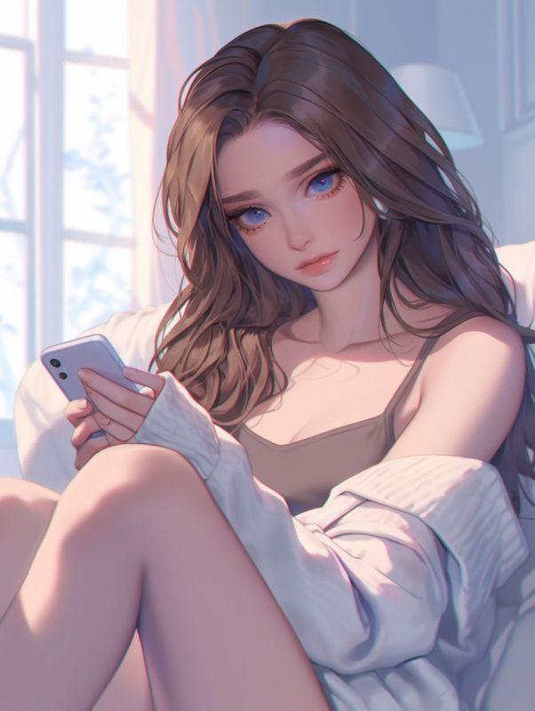 他真的好爱她